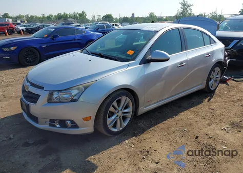 2013 Chevrolet Cruze Ltz from USA, damaged, VIN 1G1PG5SB3D7164645